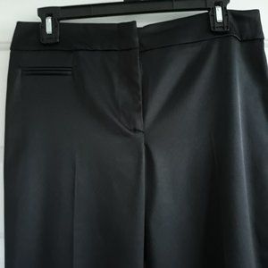 Tall, black satin trousers | JS Collection | Size 8